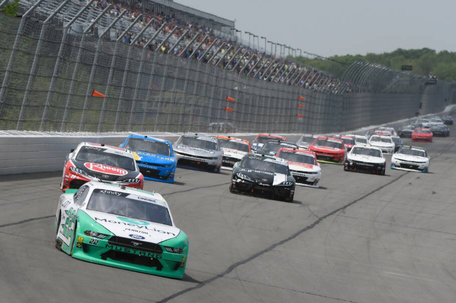 Team Penske's Austin Cindric finished seventh. Team Penske's Austin Cindric finished seventh.